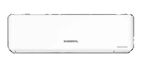 O-General 1 Ton 3 Star Inverter Split AC With Coanda Airflow 10M,Anti Bacterial Filter - White(Copper Condenser, ASGG12CPAA-B)